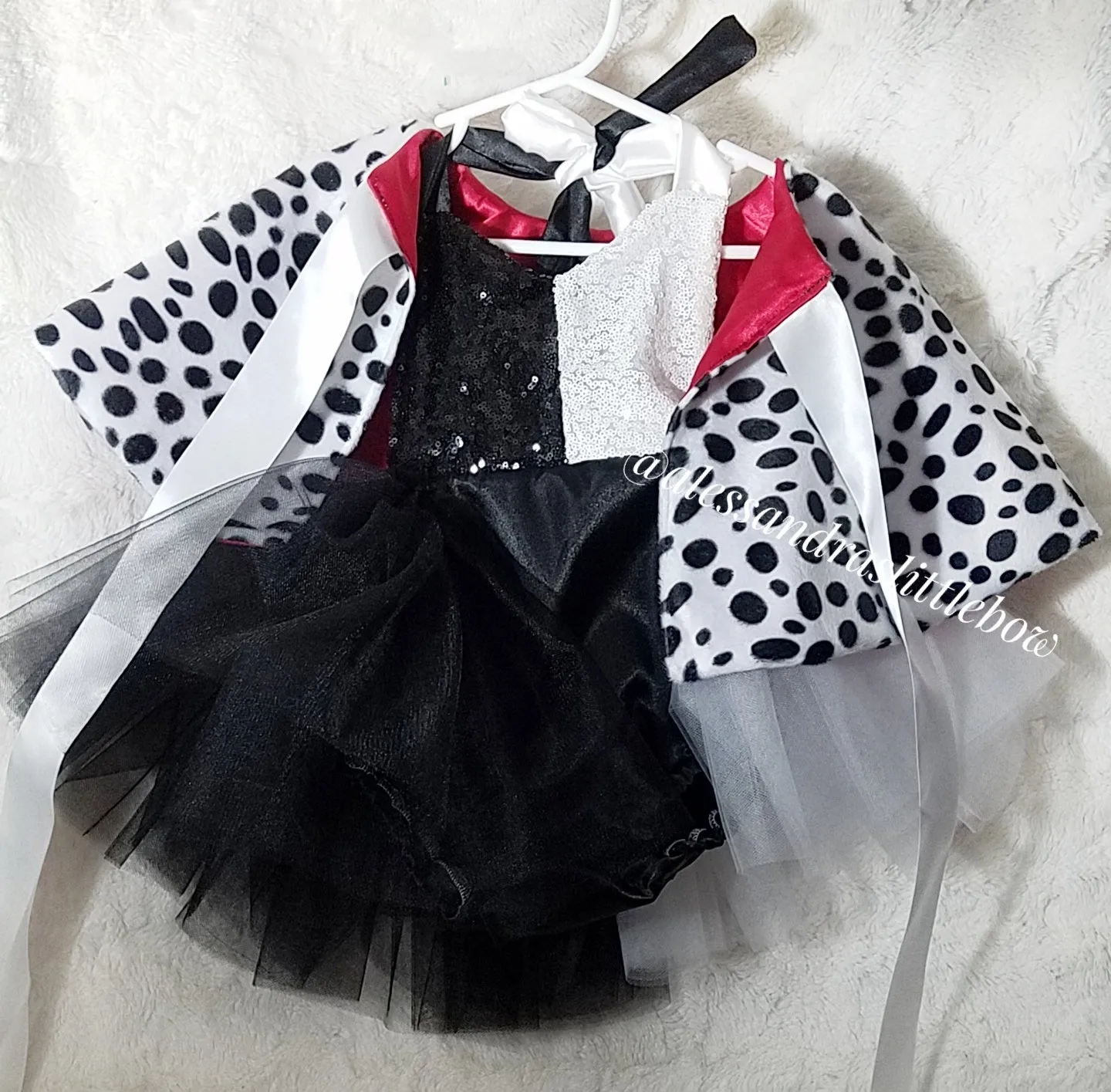 Cruella Tutu Romper