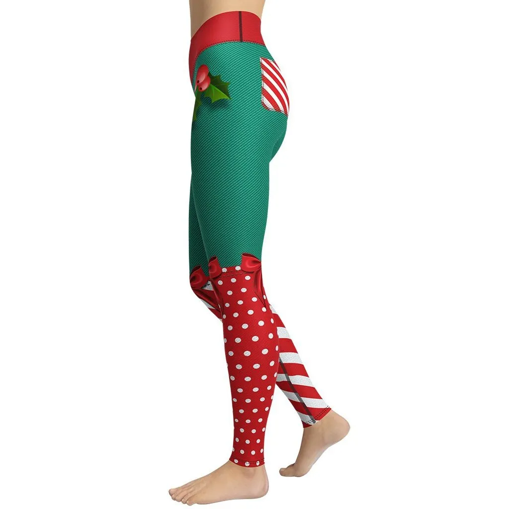 Cute Christmas Yoga Leggings