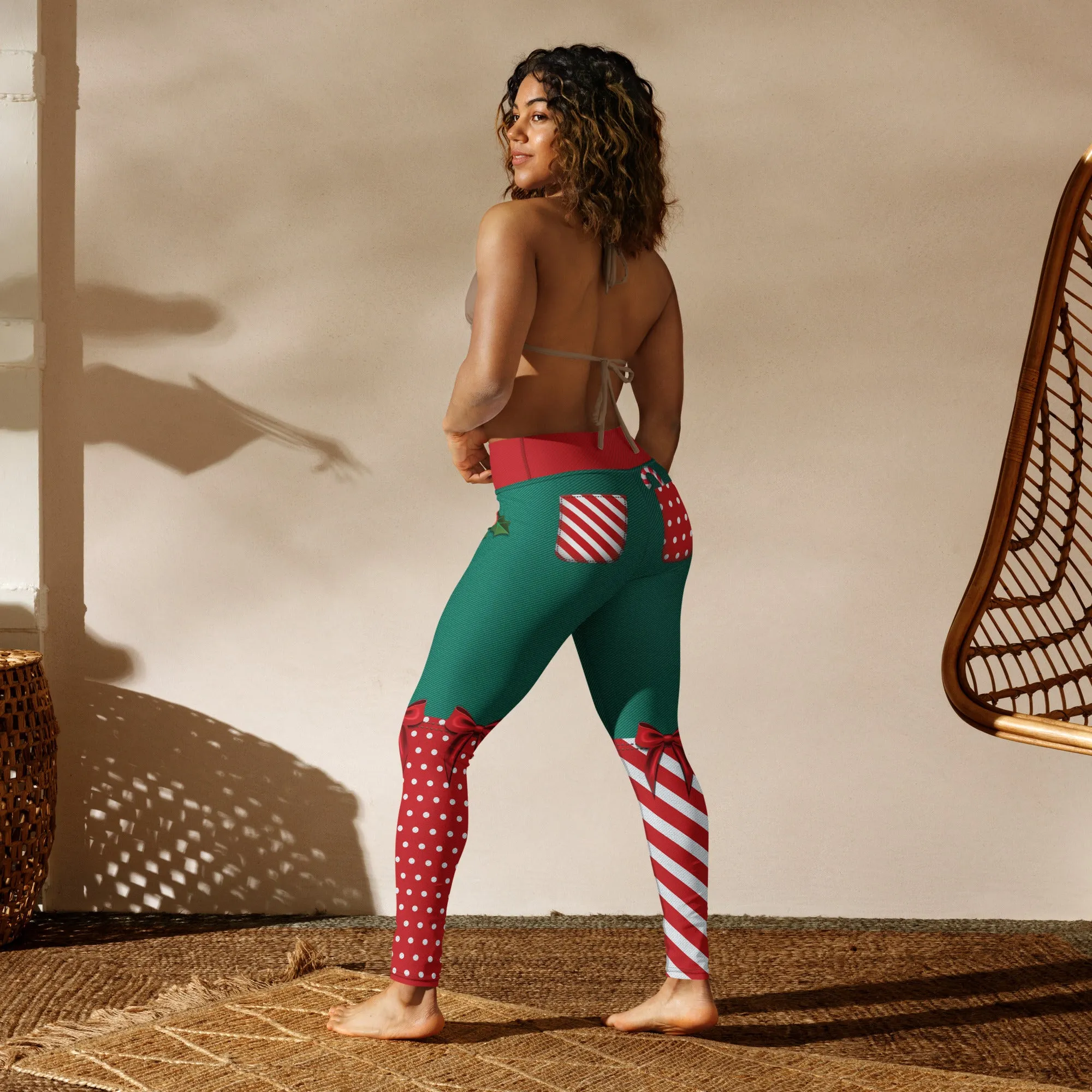 Cute Christmas Yoga Leggings