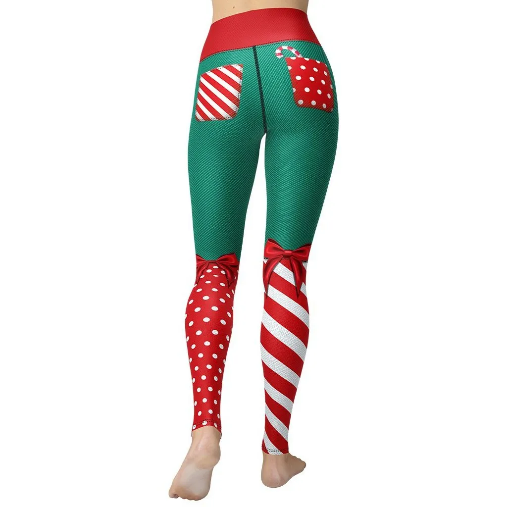 Cute Christmas Yoga Leggings