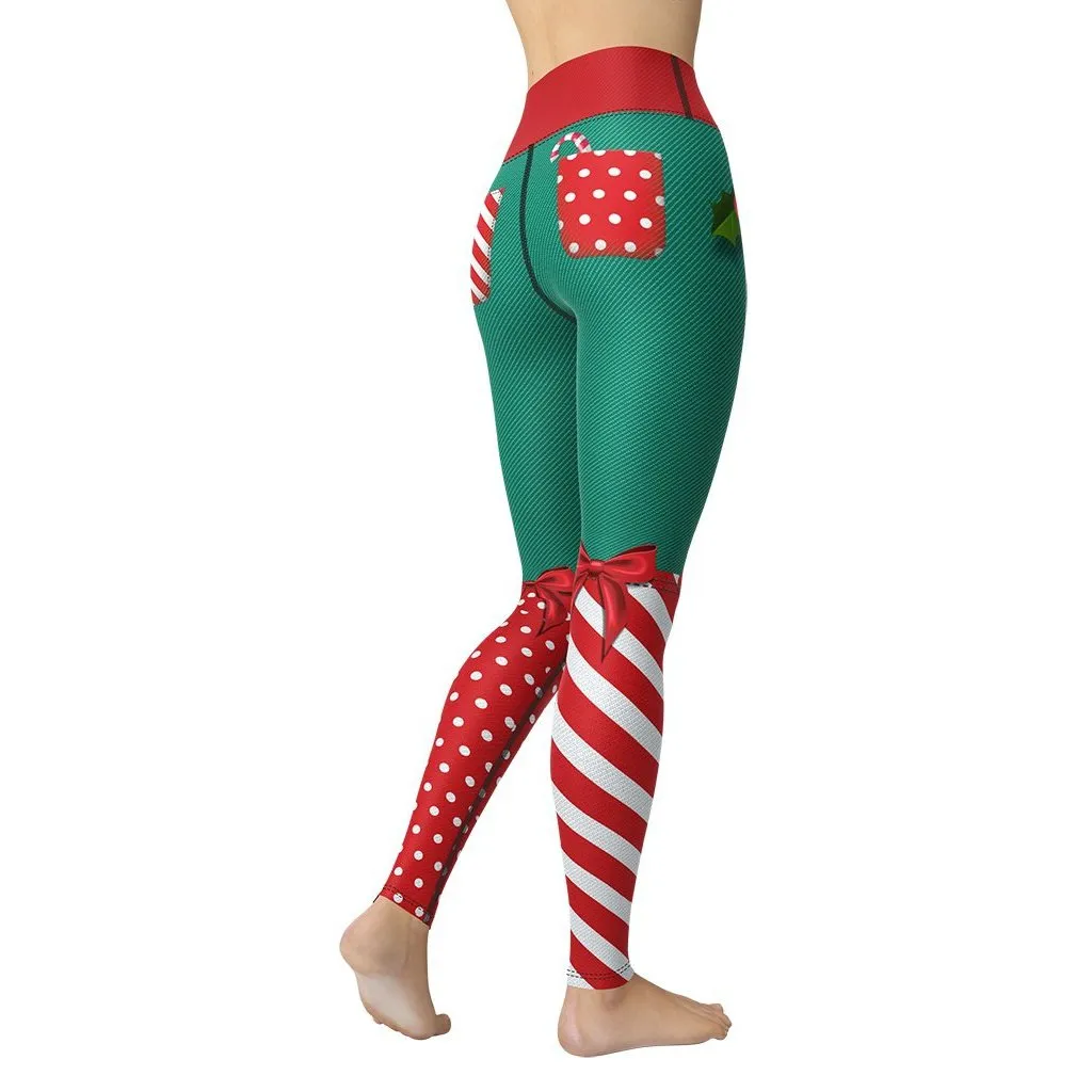 Cute Christmas Yoga Leggings