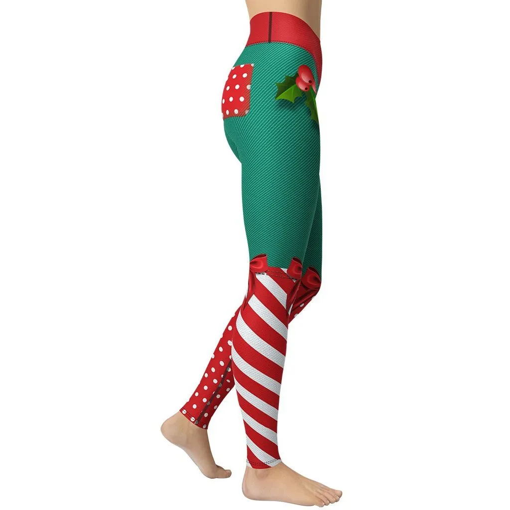 Cute Christmas Yoga Leggings