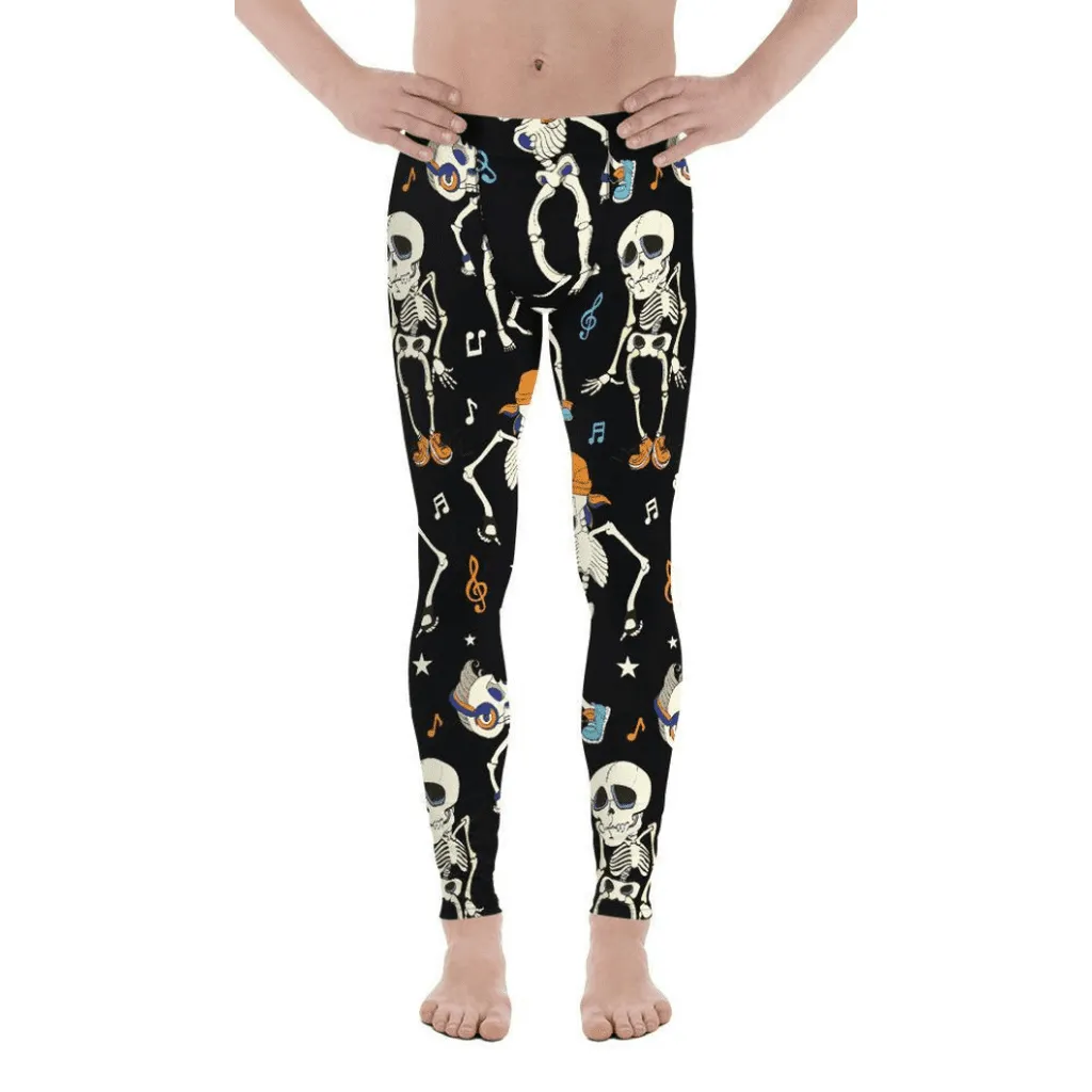 Dancing Skeletons Men's Leggings