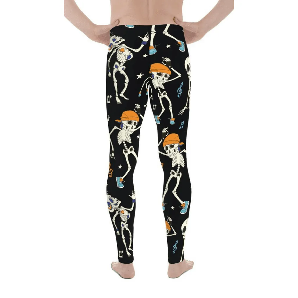 Dancing Skeletons Men's Leggings