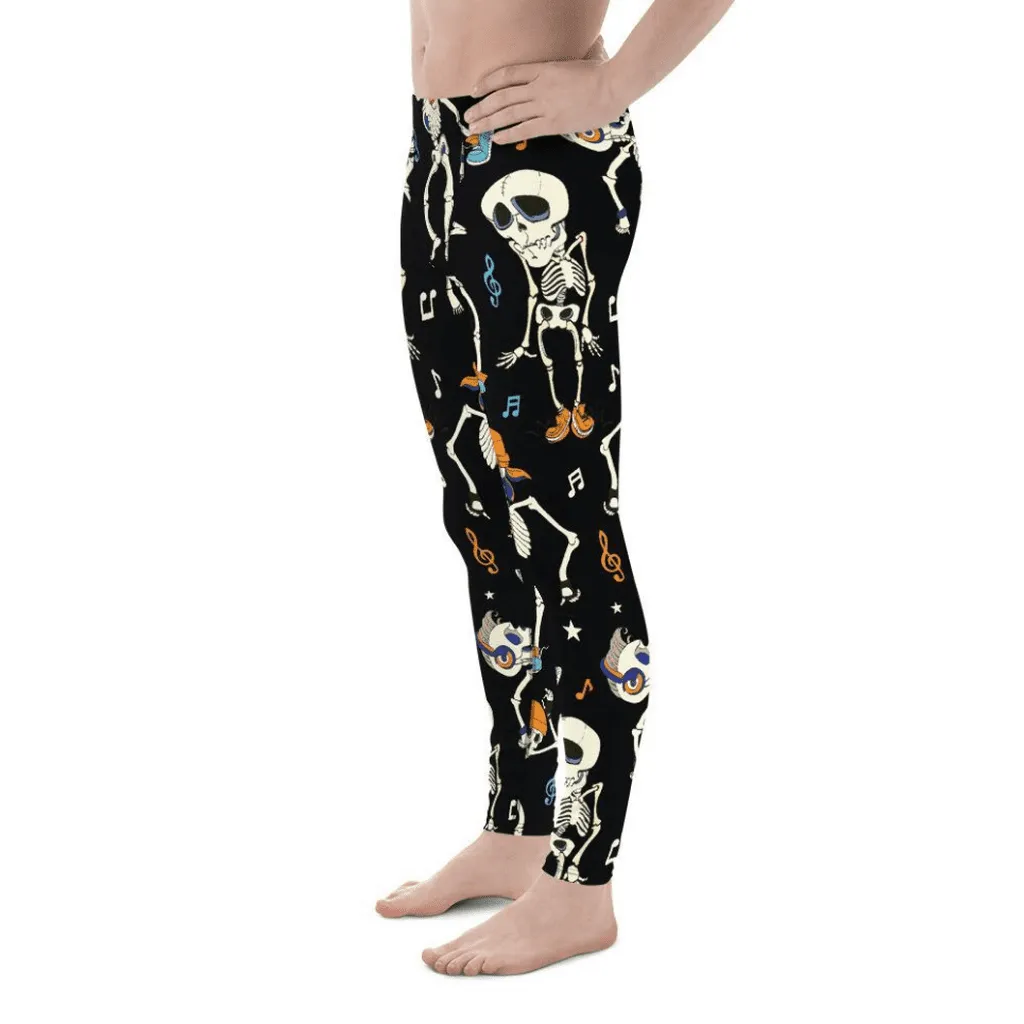 Dancing Skeletons Men's Leggings