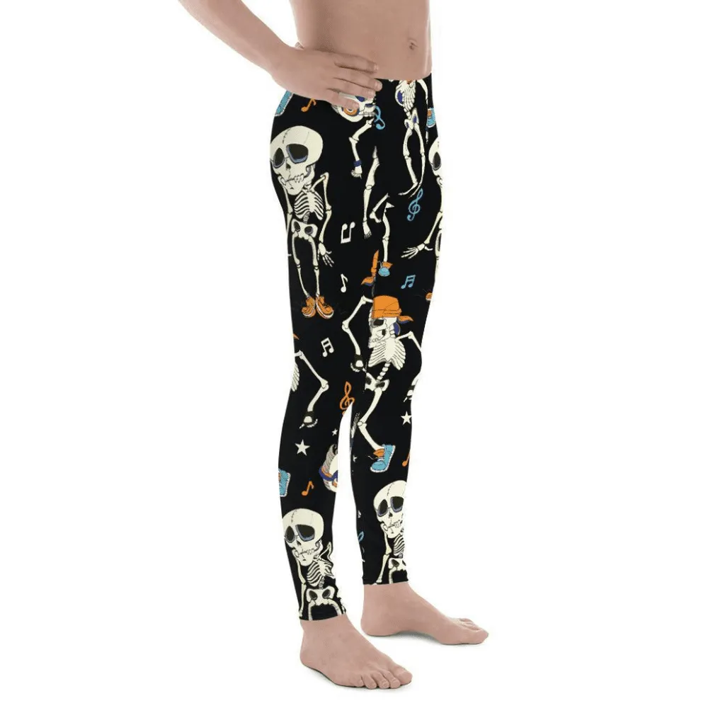 Dancing Skeletons Men's Leggings