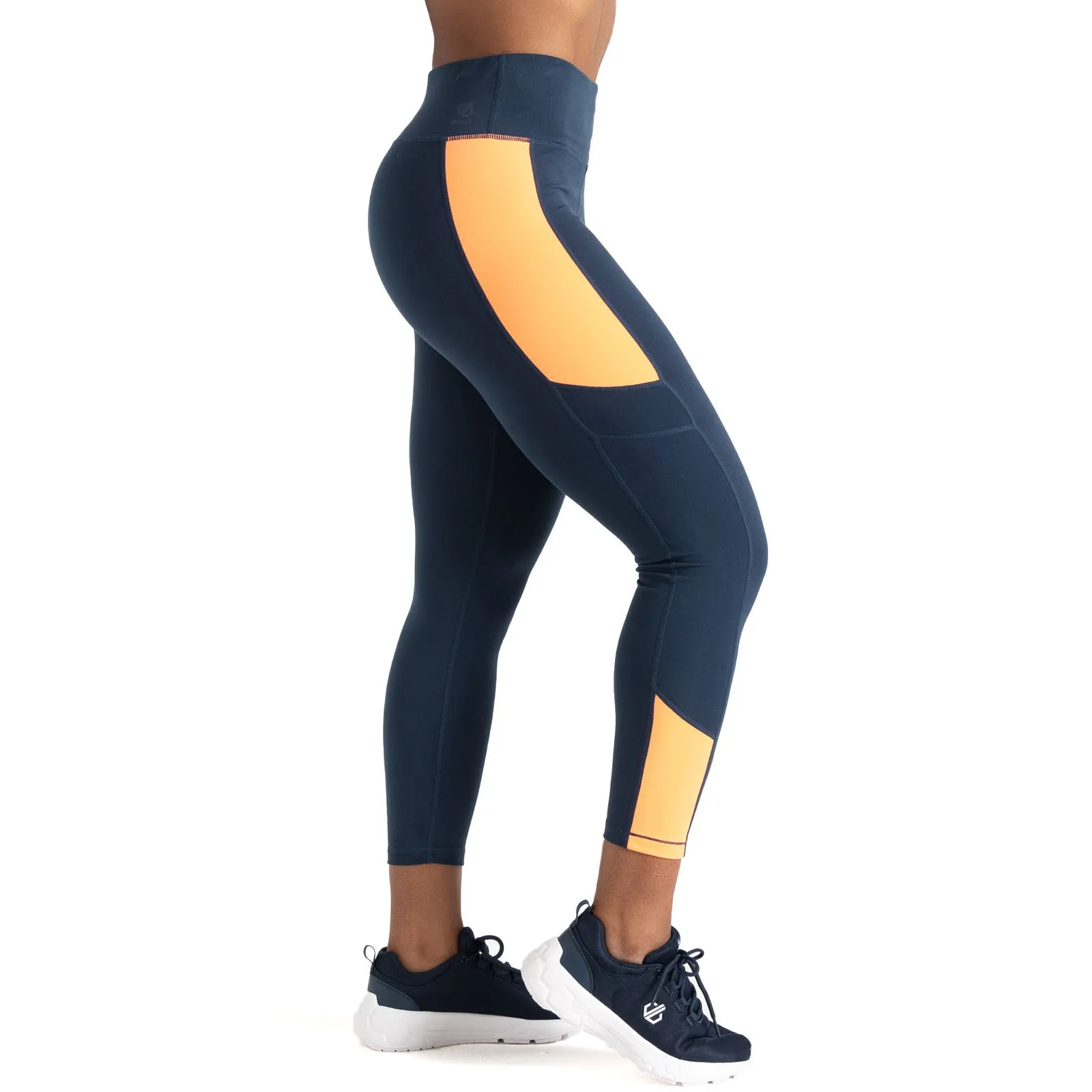 Dare 2b Womens Move II Outdoor Fitness Gym Leggings - Moonlight Denim