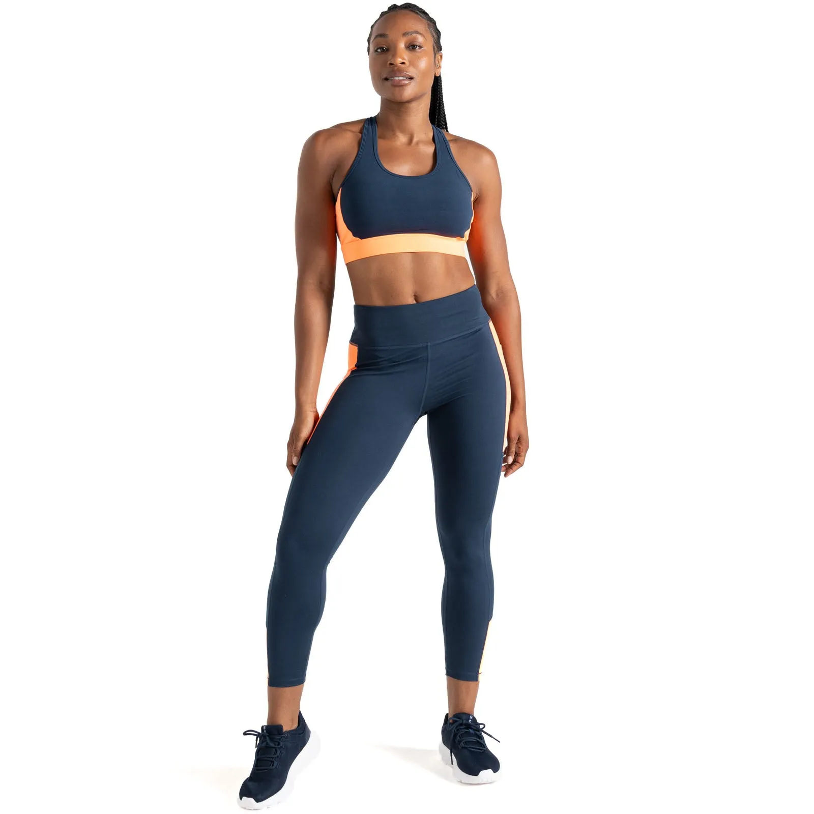 Dare 2b Womens Move II Outdoor Fitness Gym Leggings - Moonlight Denim