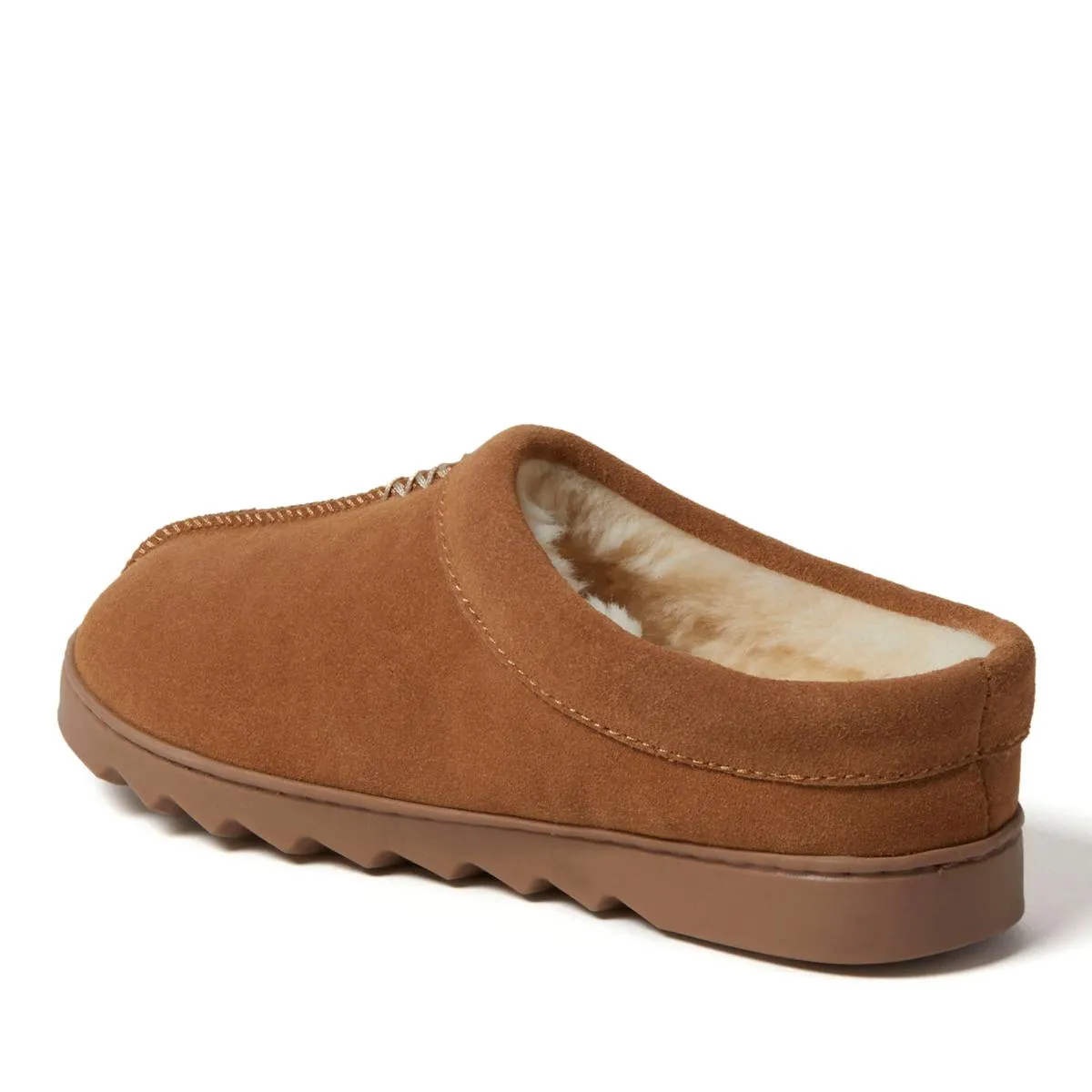      Dearfoams Doreen Women's Genuine Suede Clog Slipper      