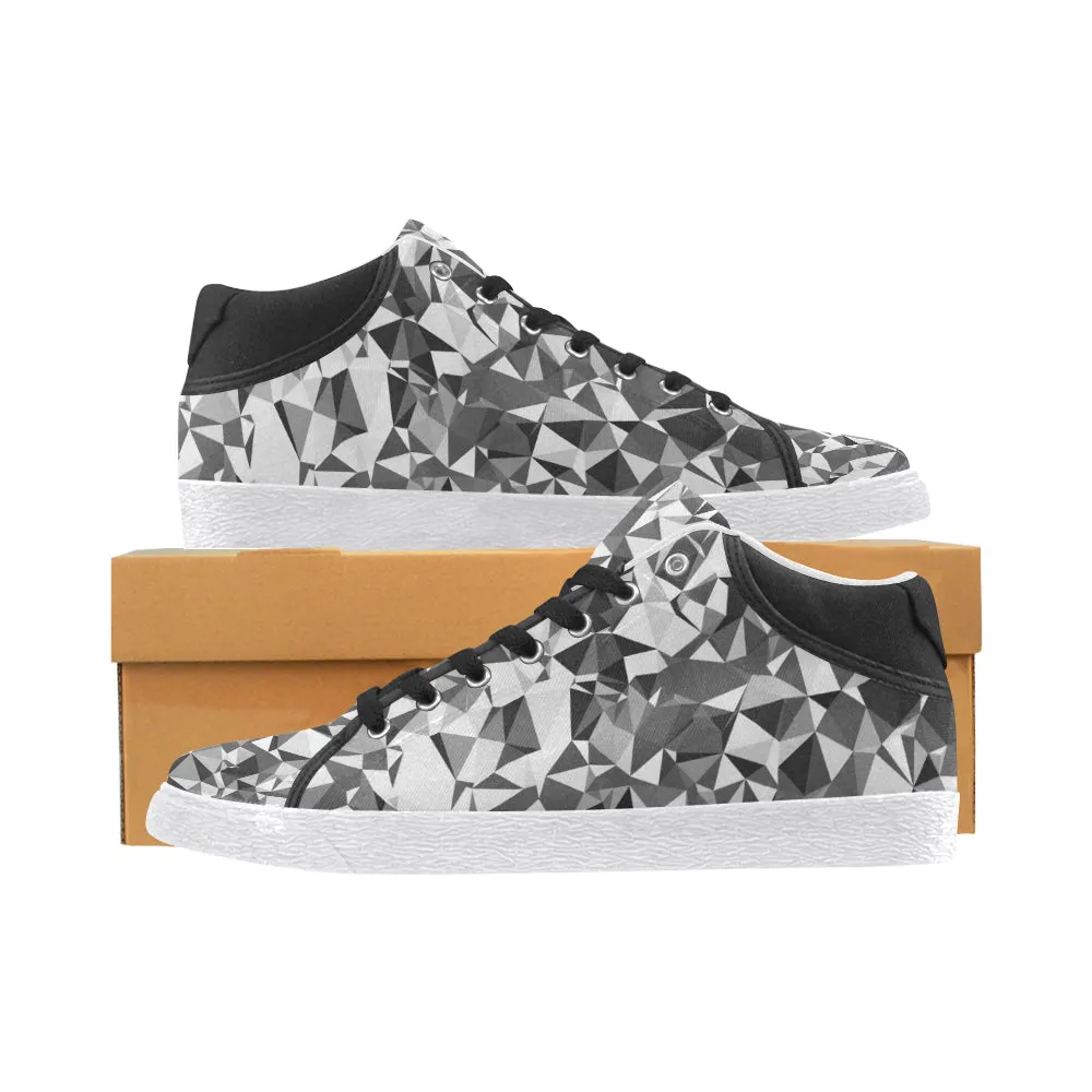 Diamond Print Men's Chukka Sneakers