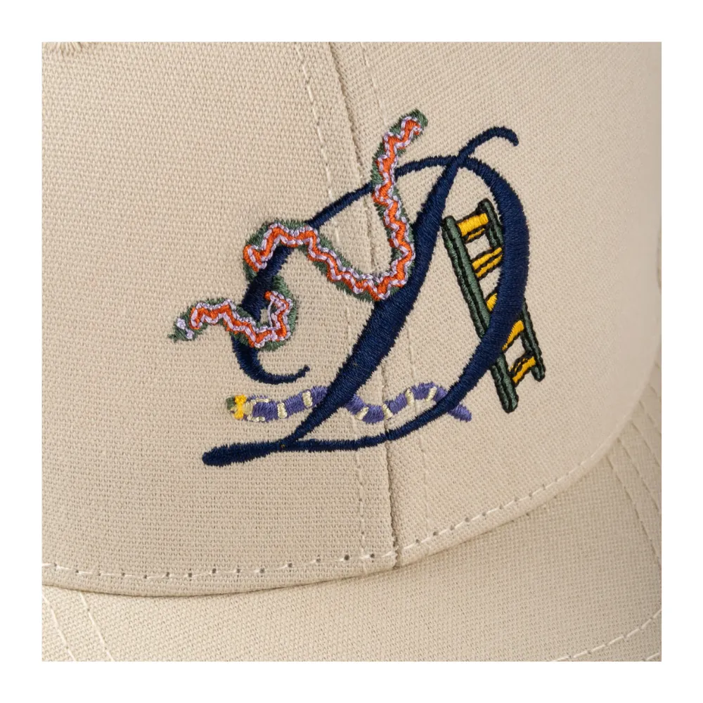 Dime D Snake Full Fit Hat Beige