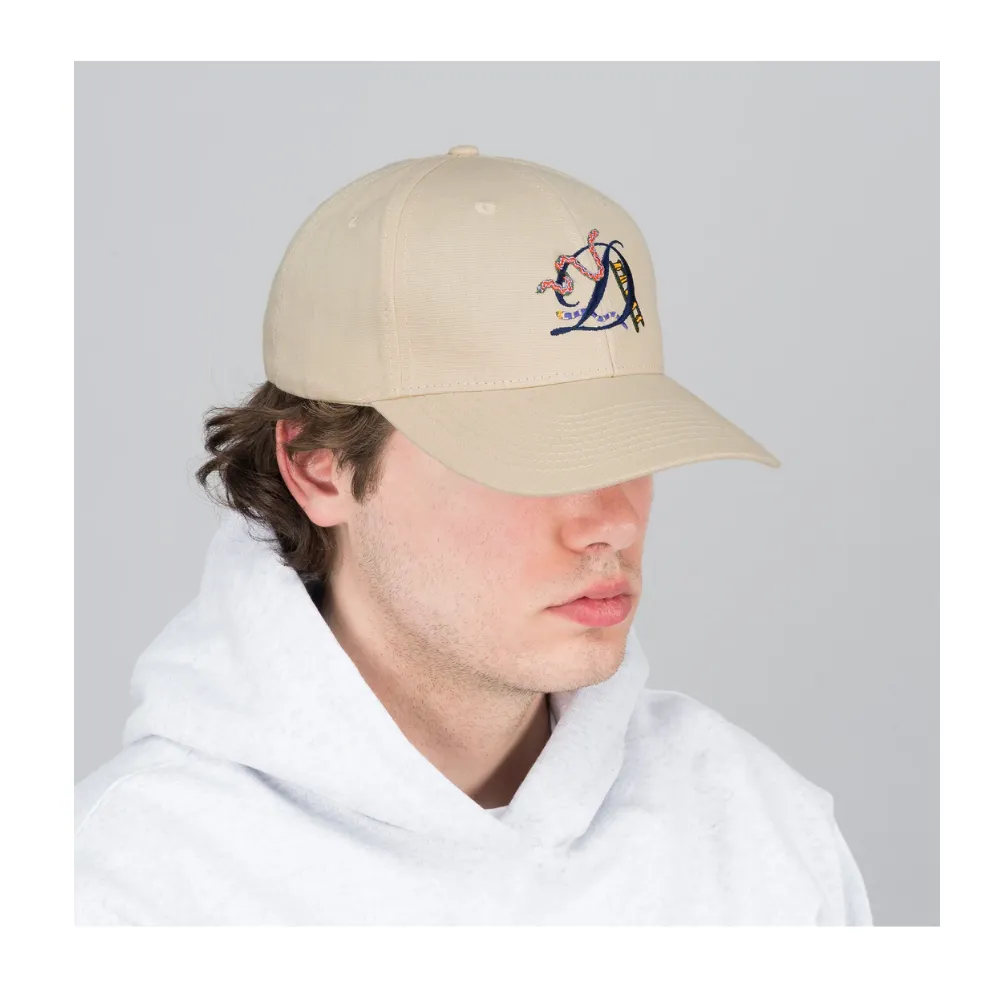 Dime D Snake Full Fit Hat Beige