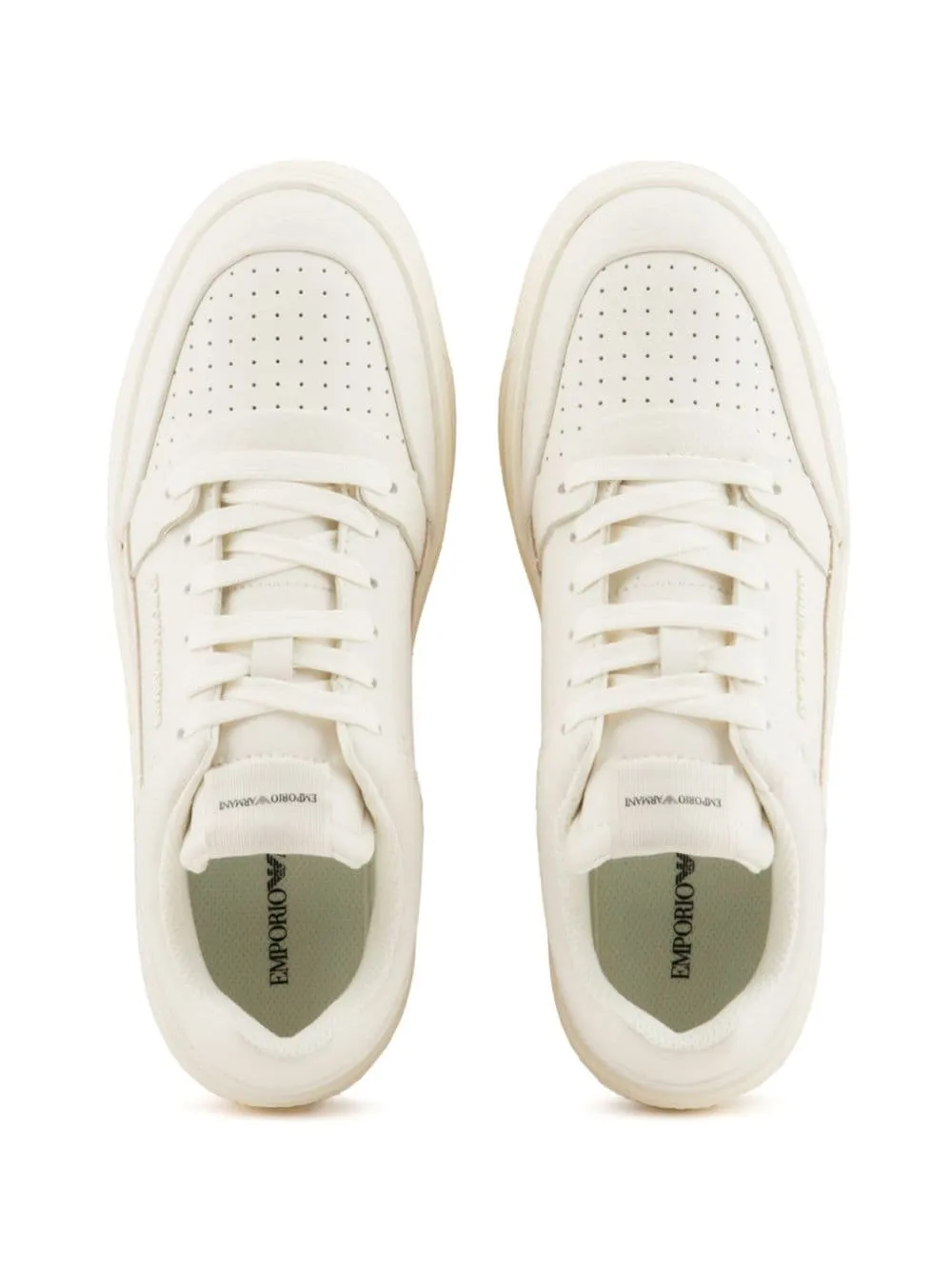 E 'Clat    E 'Clat Logo Leather Sneakers