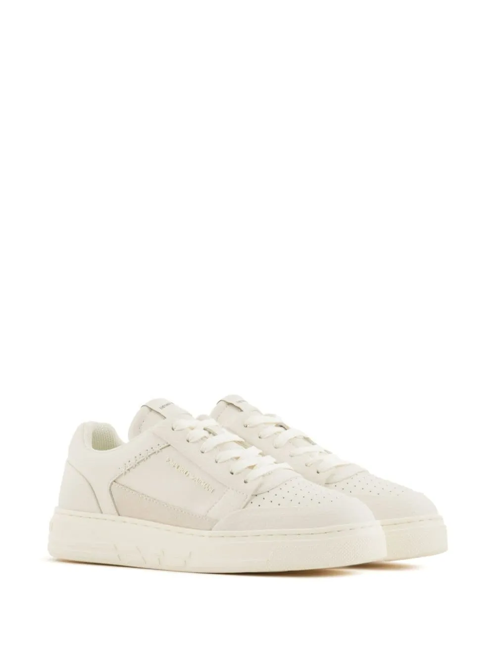 E 'Clat    E 'Clat Logo Leather Sneakers