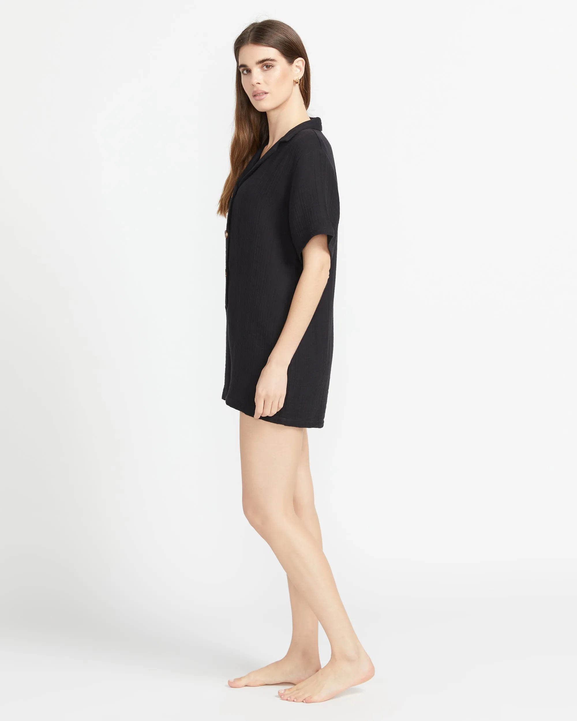 Easy Breezy Romper - Black