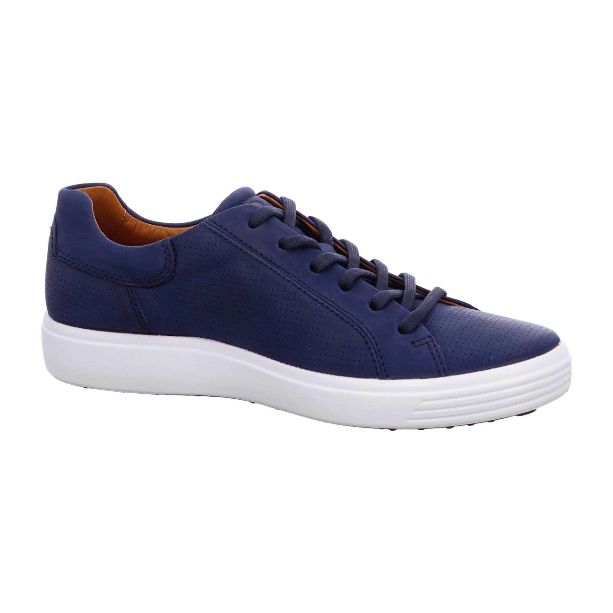 Ecco Soft 7 M Ni Men's Sneakers - Stylish Blue Leather