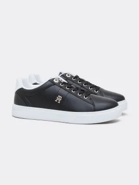 Elevated Leather Court Trainers | Sneakers | Tommy Hilfiger