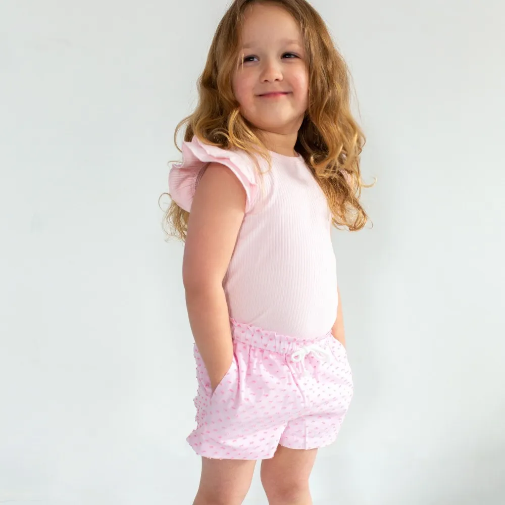 Elsa Flutter Tank in Ballet Slipper