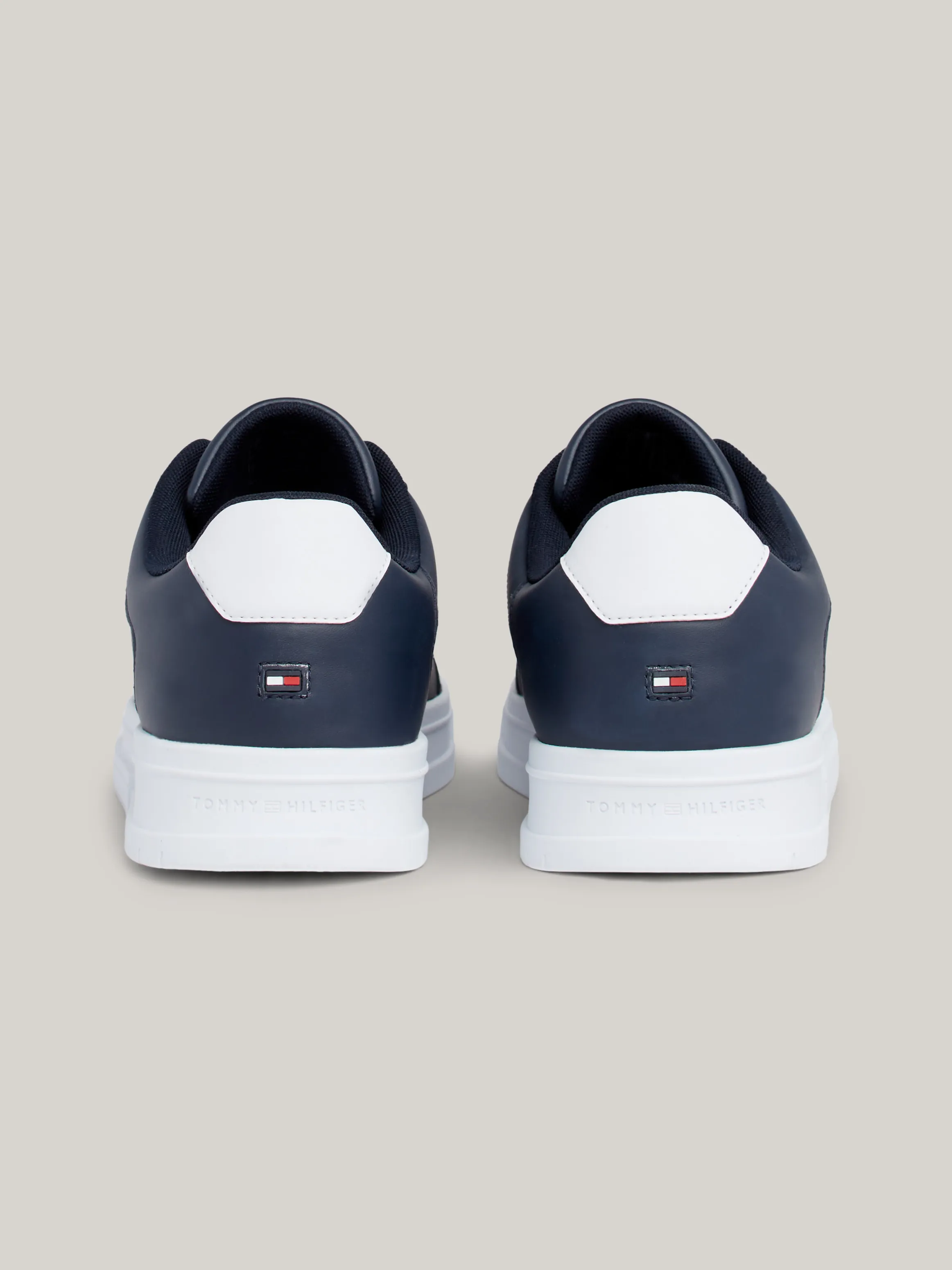 Essential Leather Signature Tape Trainers | Sneakers | Tommy Hilfiger