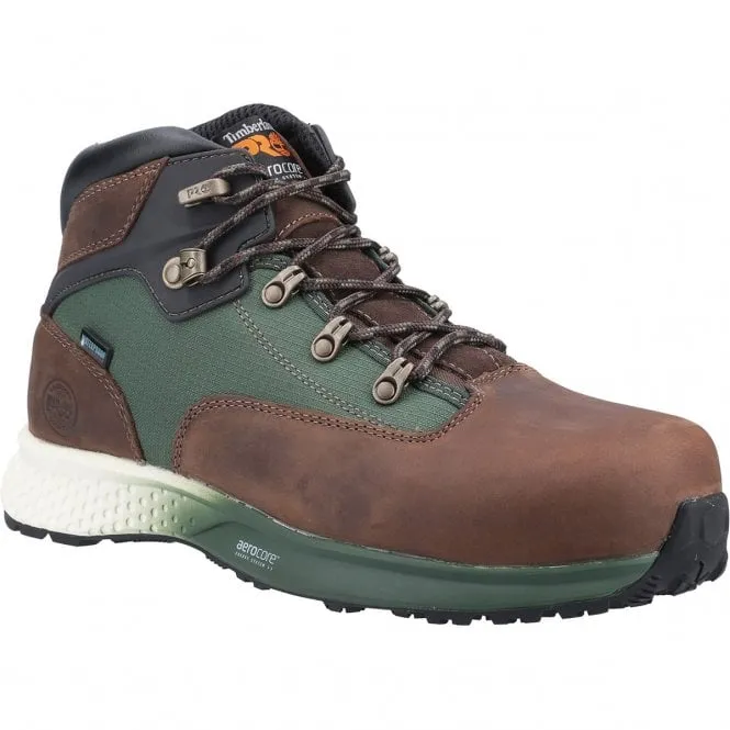 Euro Hiker Composite S3 Safety Boot Brown/Green