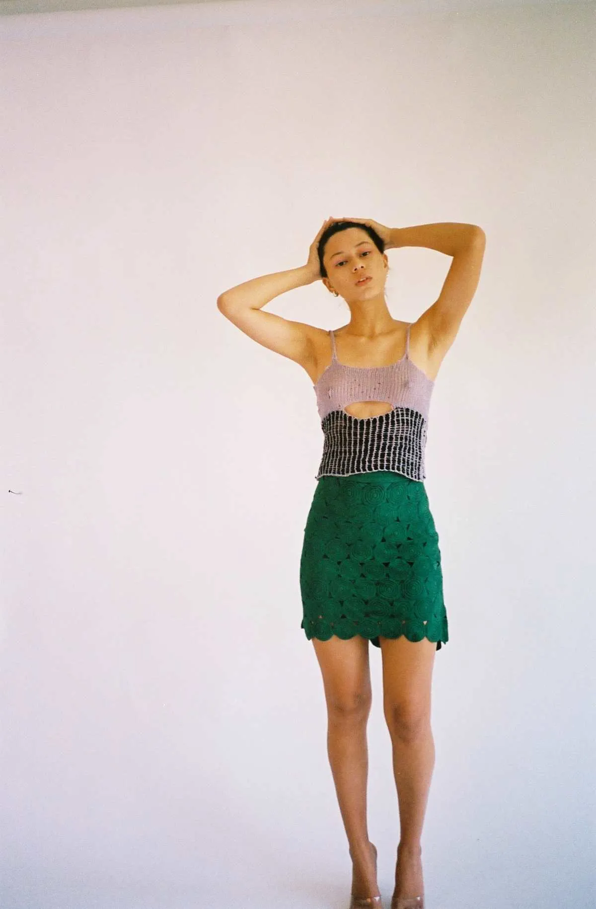 Falda Pastillas Skirt - Green