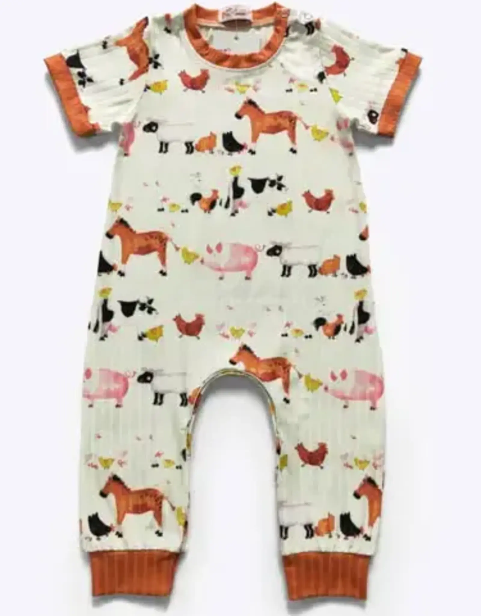 Farm Parade Infant Romper