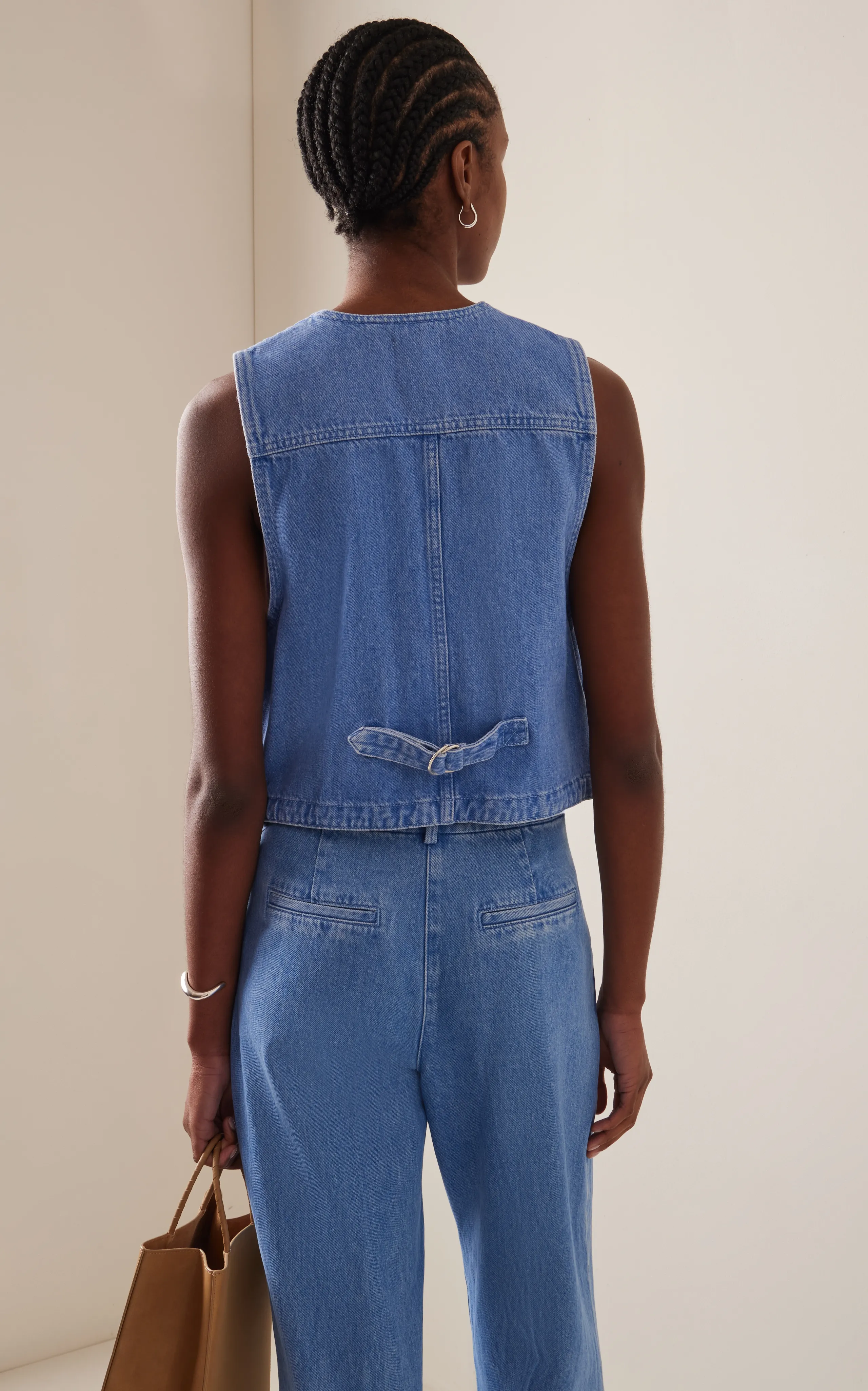 Favorite Daughter The Poppy Denim Vest