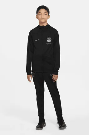 FC Barcelona black Tracksuit - Junior