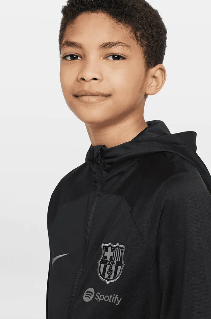 FC Barcelona black Tracksuit - Junior