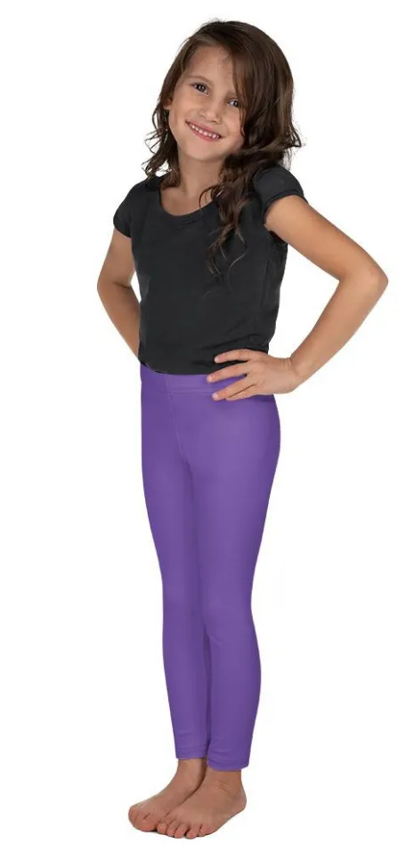 Fierce Purple Kid's Leggings