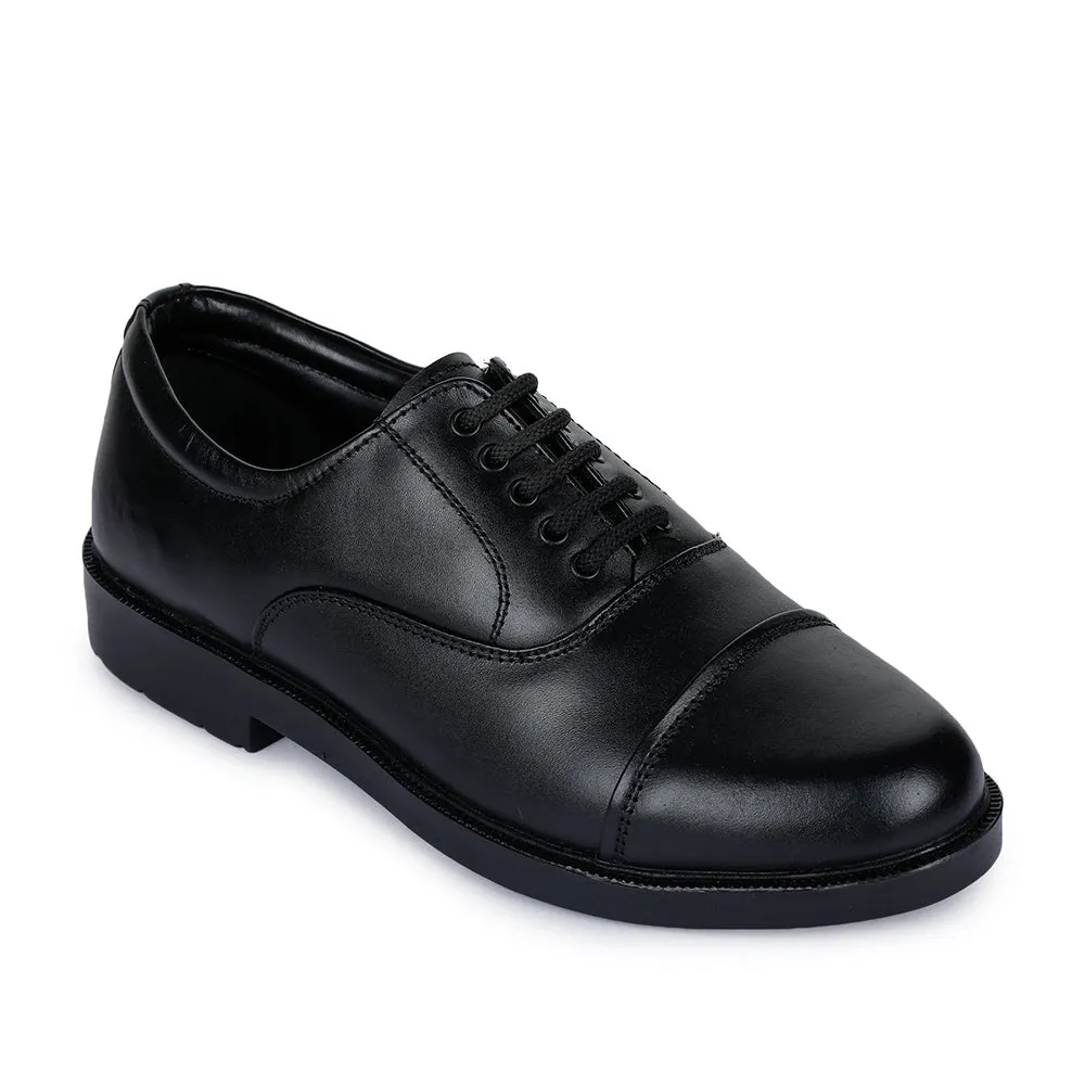 Fortune (Black) Classic Oxford Shoes For Men Police-14 By Liberty