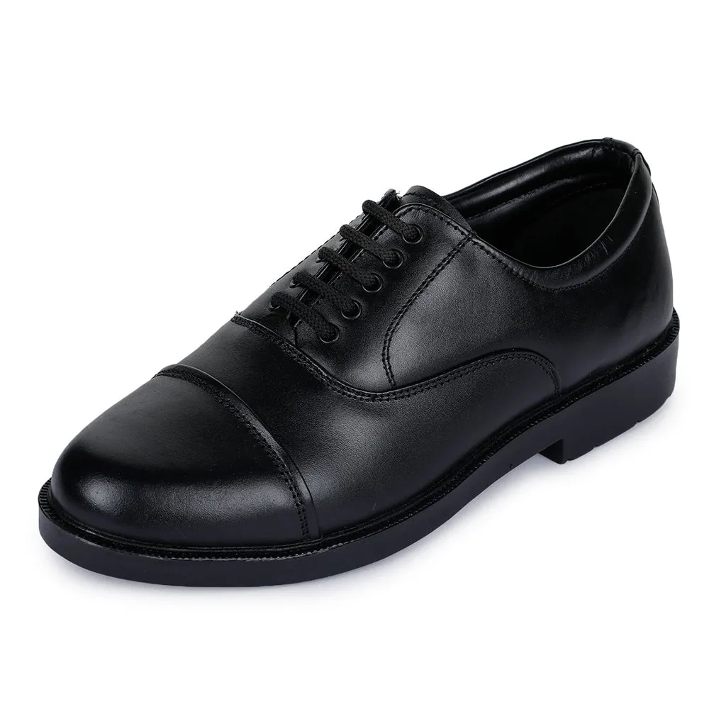 Fortune (Black) Classic Oxford Shoes For Men Police-14 By Liberty