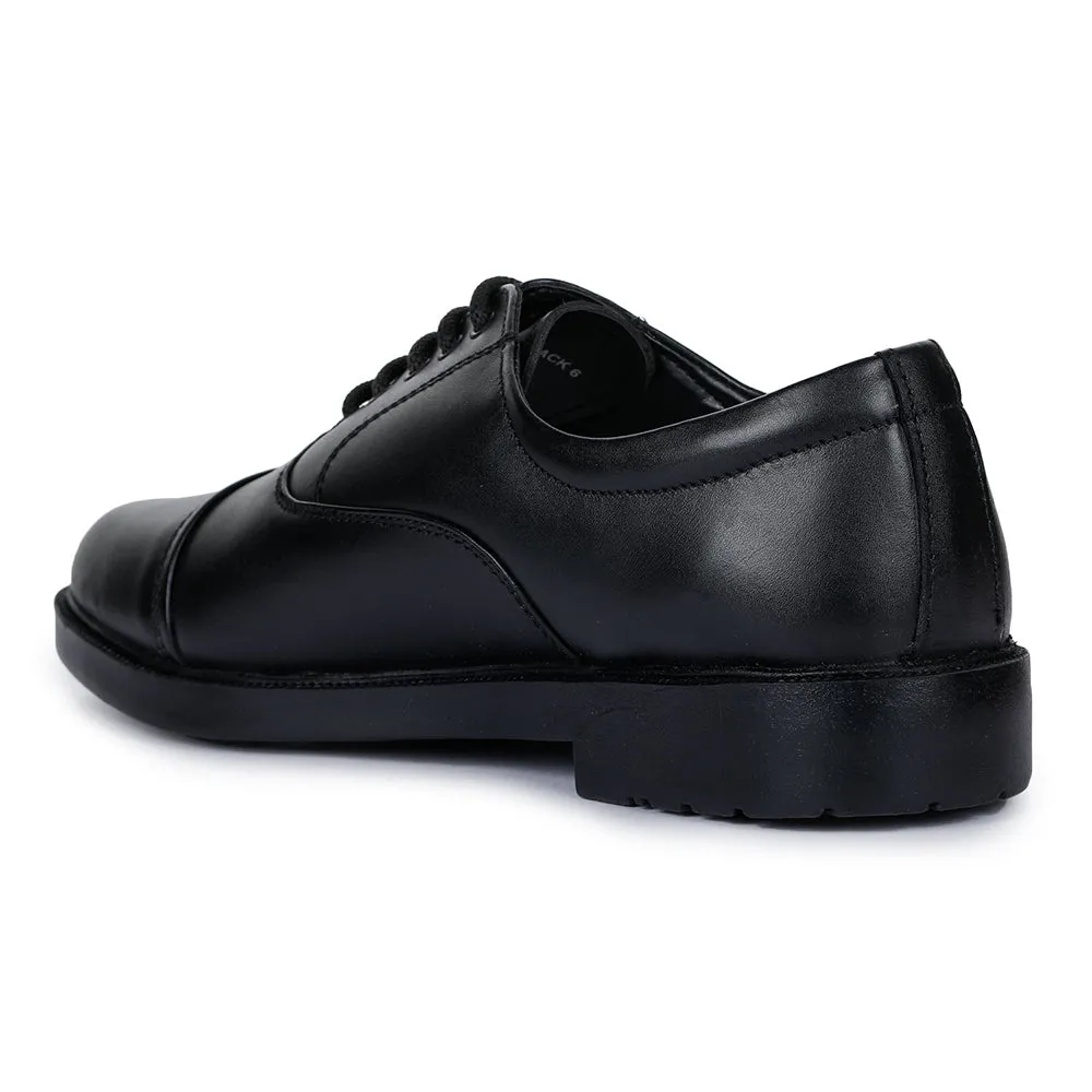 Fortune (Black) Classic Oxford Shoes For Men Police-14 By Liberty