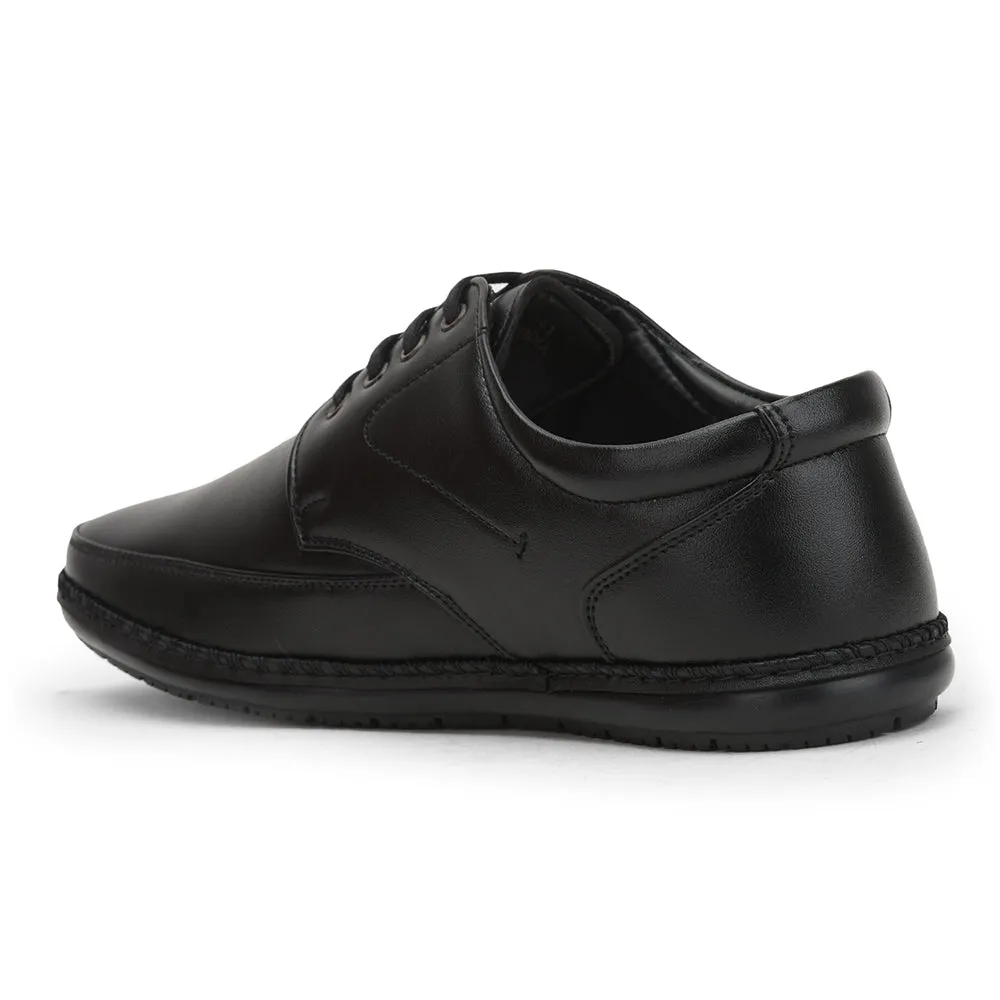 Fortune (Black) Formal Lace Up Shoes For Men ER-61 By Liberty