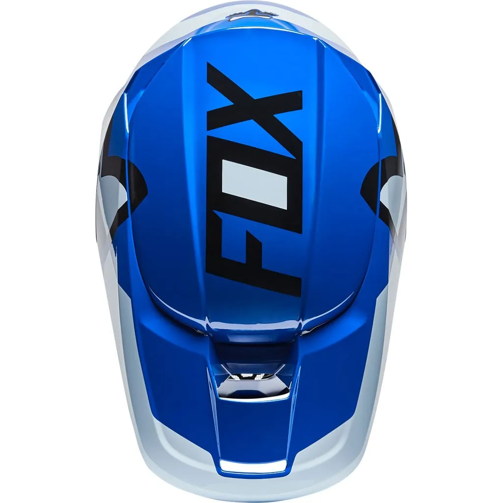 Fox - 2022 V1 Lux Blue Helmet