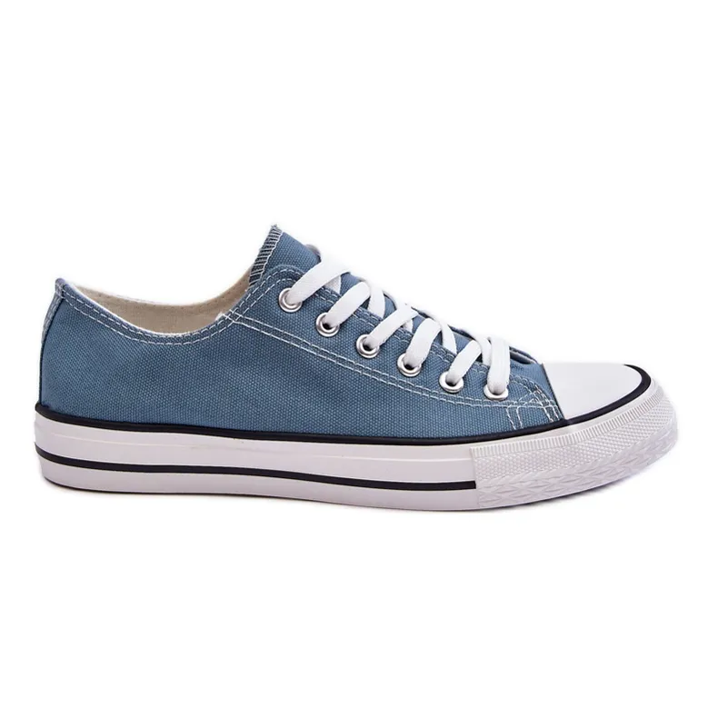 FR1 Women's Classic Low Top Sneakers Light Blue Vegas