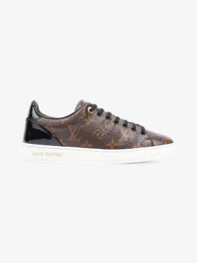 Frontrow Sneakers Brown Monogram / Black Leather EU 37 UK 4