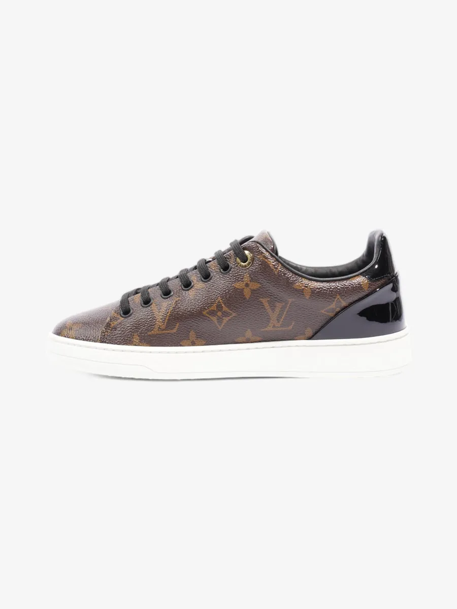 Frontrow Sneakers Brown Monogram / Black Leather EU 37 UK 4