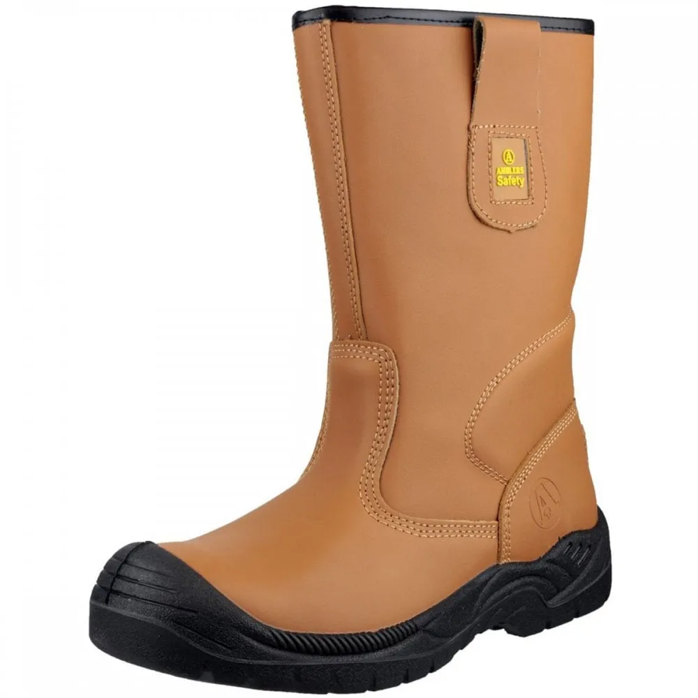 FS142 Water Resistant Pull On Safety Rigger Boot