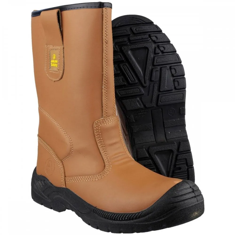 FS142 Water Resistant Pull On Safety Rigger Boot