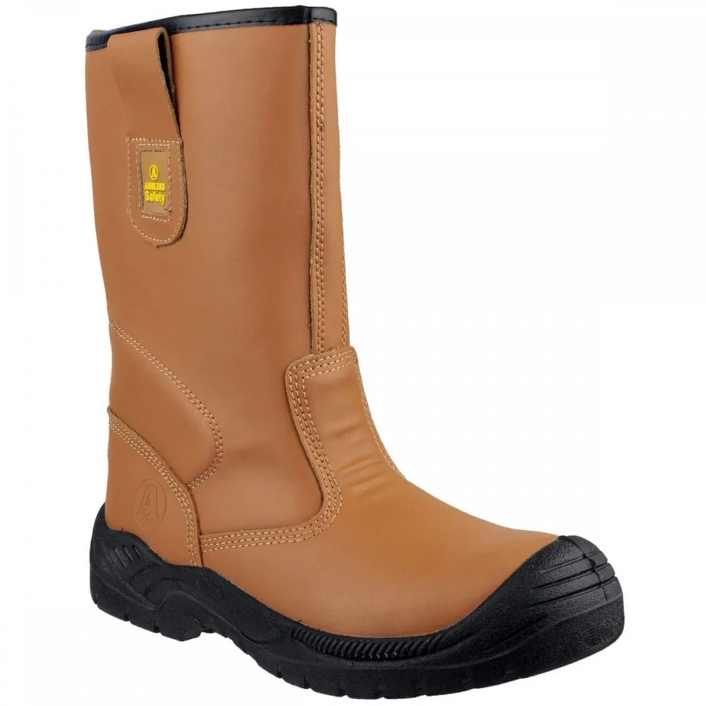 FS142 Water Resistant Pull On Safety Rigger Boot