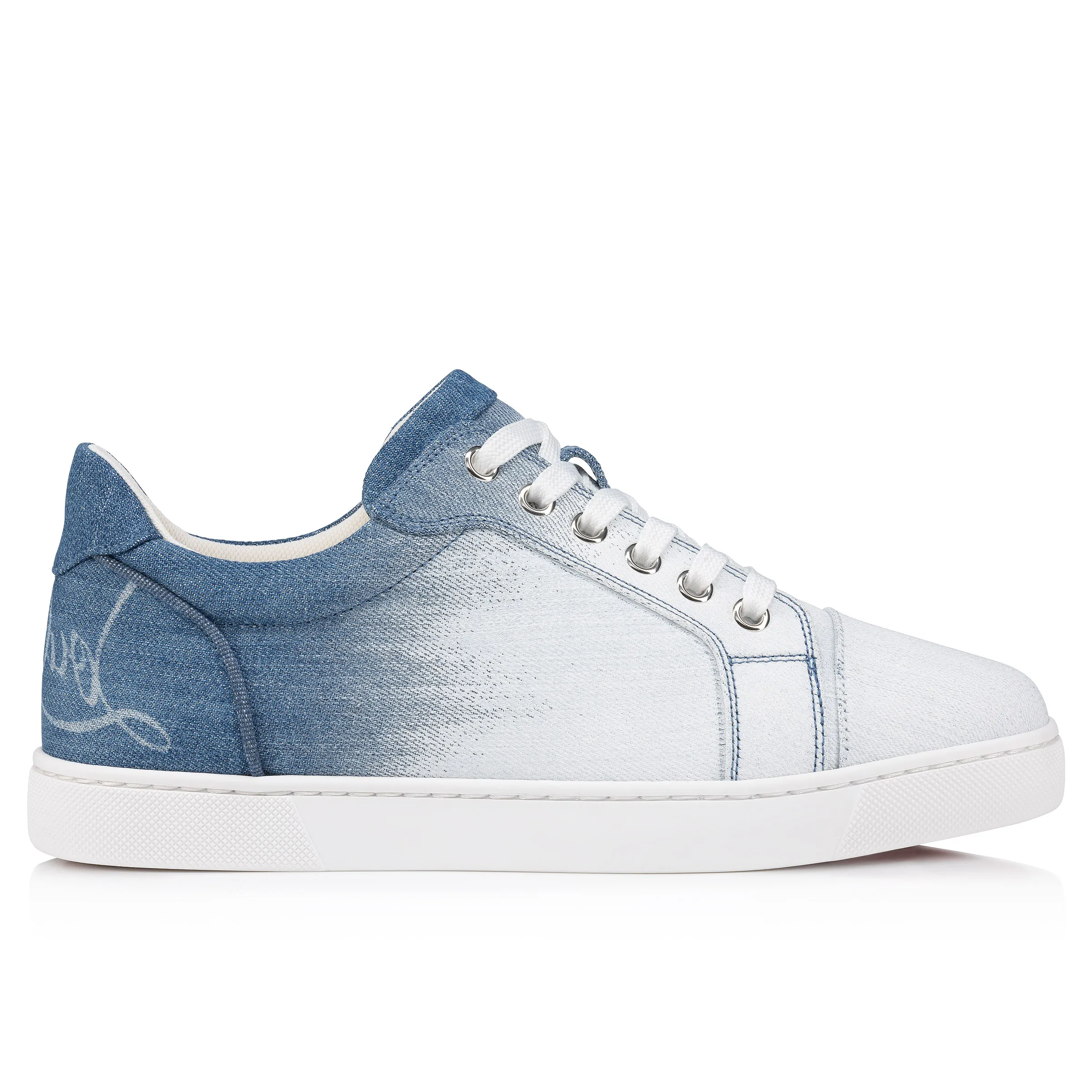 Fun Vieira Sneakers - Denim brushed effect - Denim - Women