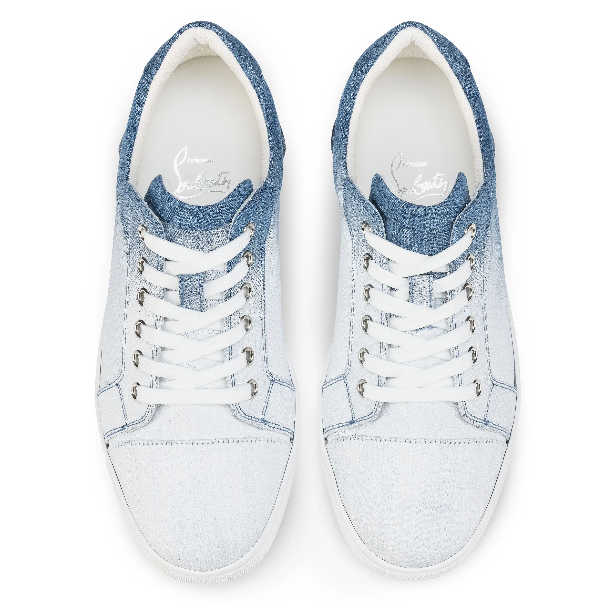 Fun Vieira Sneakers - Denim brushed effect - Denim - Women