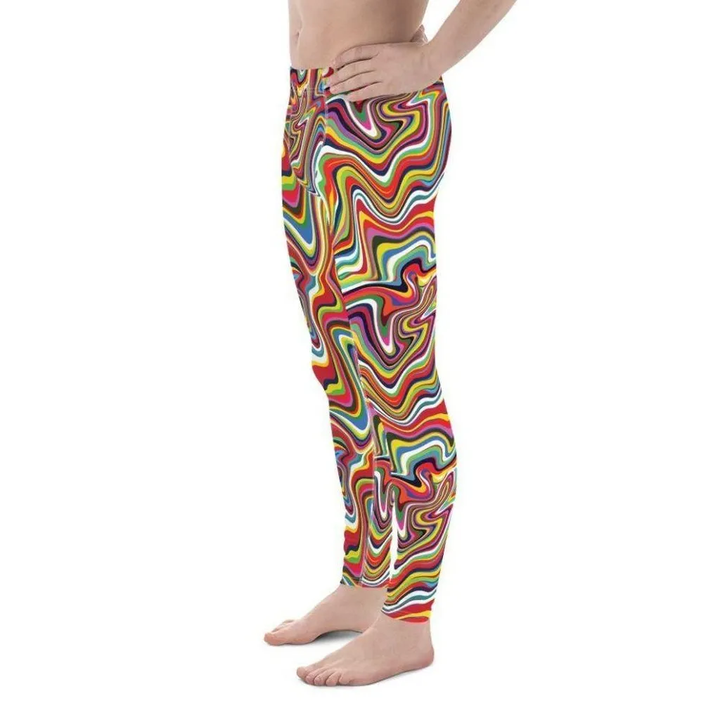 Funky Psychedelic Men's Leggings