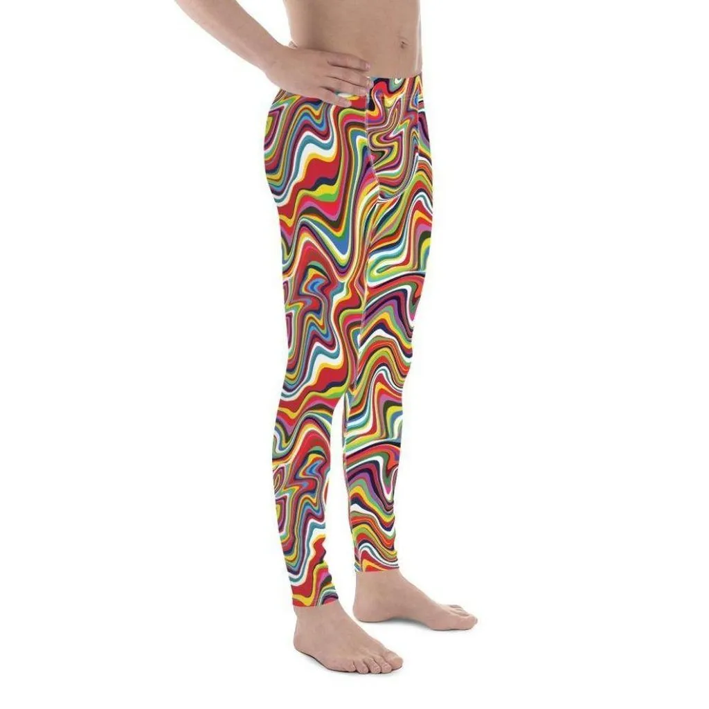 Funky Psychedelic Men's Leggings