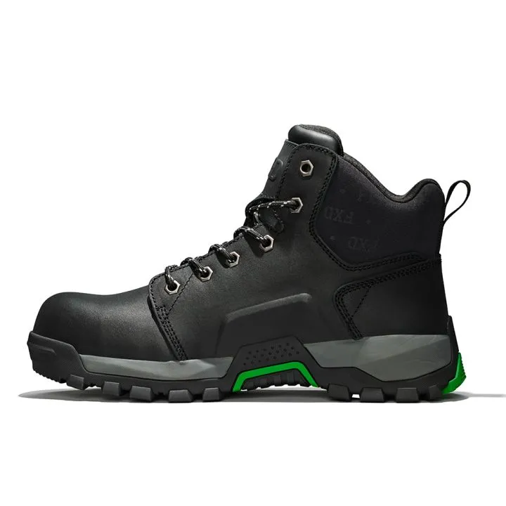 FXD WB-3 Leather Safety Boot Black