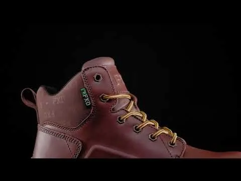 FXD WB-3 Leather Safety Boot Wheat