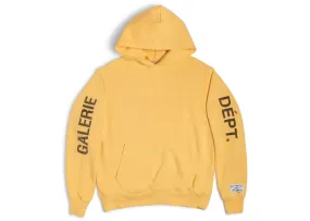 Gallery Dept. ART THAT KILLS Reversible Logo Hoodie Yellow