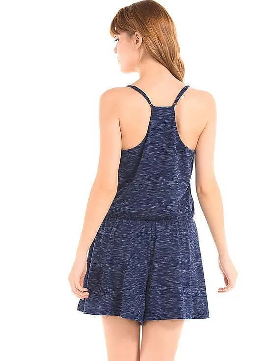 GAP Women Blue Cami Romper