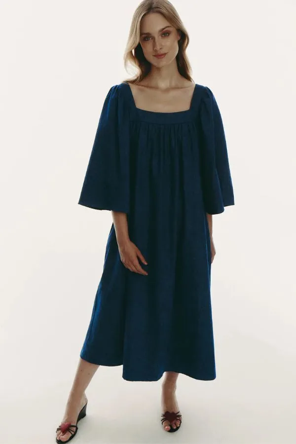 Geenah Dress - Denim